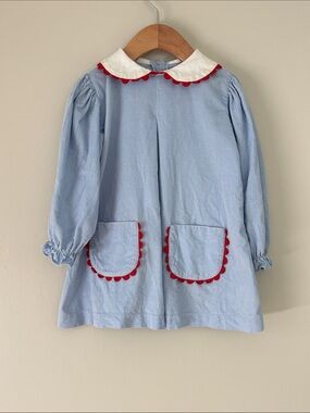 Charming Mary Corduroy Dress 3T